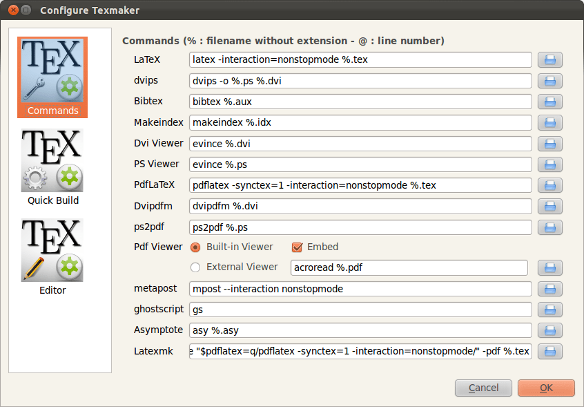 Texmaker source editor and embedded pdf viewer on same window TeX