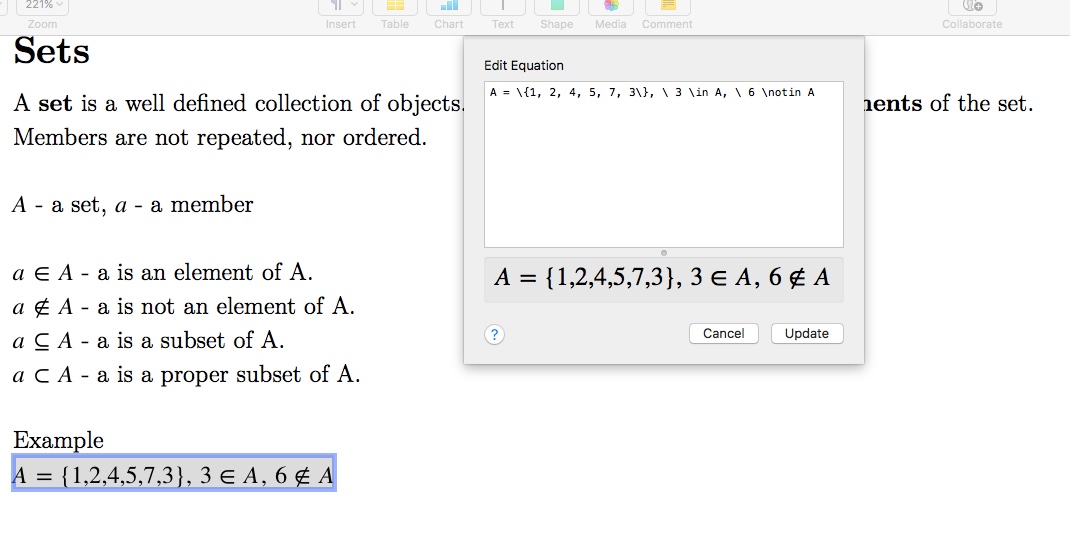 spacing Add spaces between numbers in set TeX LaTeX Stack Exchange