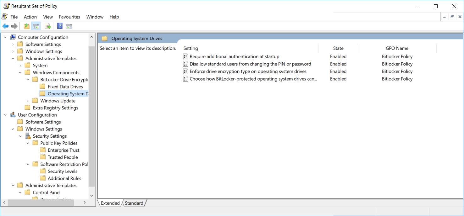 windows 10 Bitlocker GPO on Tablet/Surface/Slate Require additional