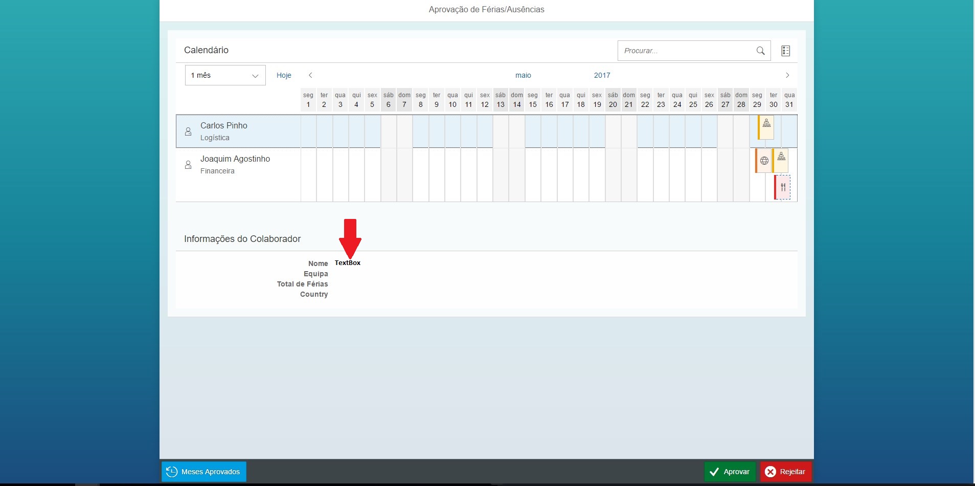 sapui5 Transfer Data from an Calendar Row to a TextBox Stack Overflow