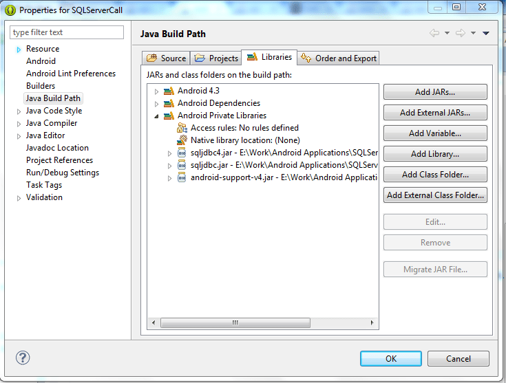 android java.lang.ClassNotFoundException exception Stack Overflow