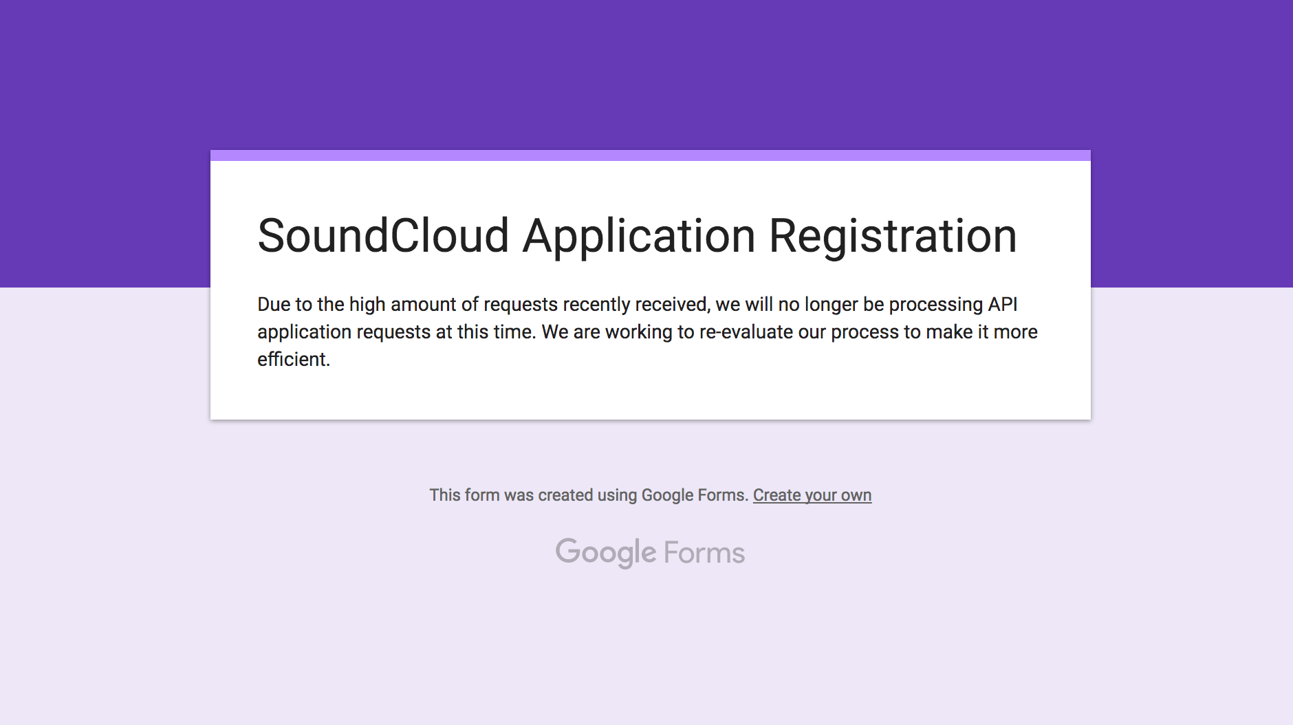 soundcloud Sound cloud API not working Stack Overflow