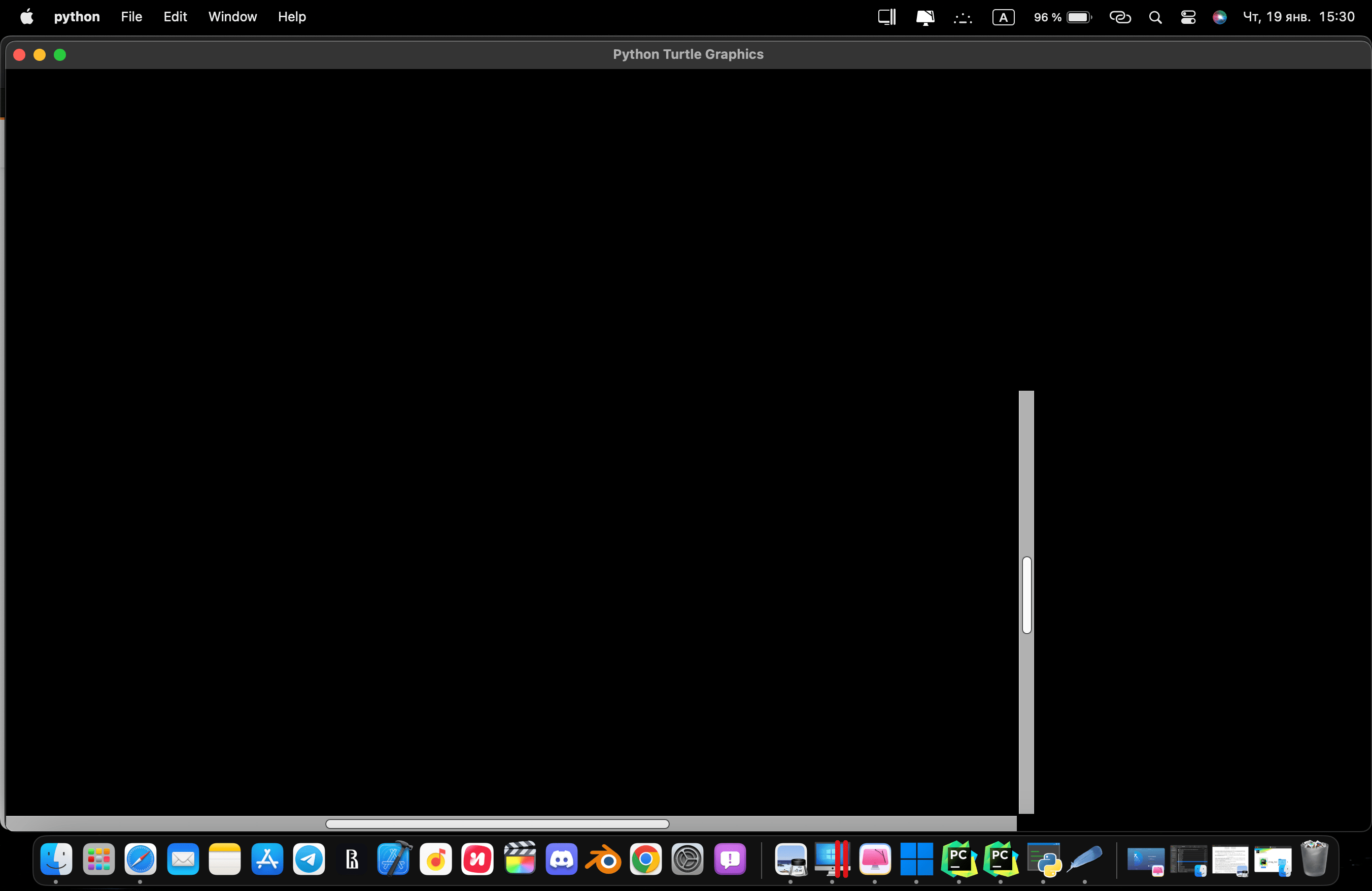 python Can't run turtle program on macOS "turtle.TurtleGraphicsError