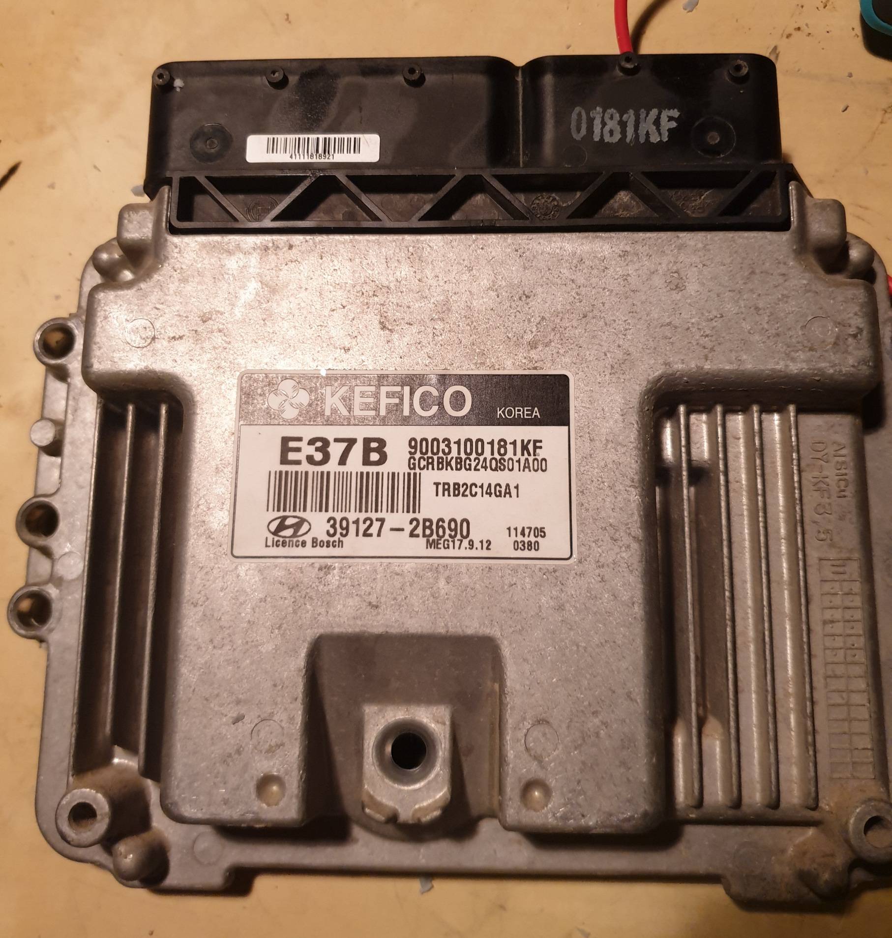 Ecu Circuit Board Diagram