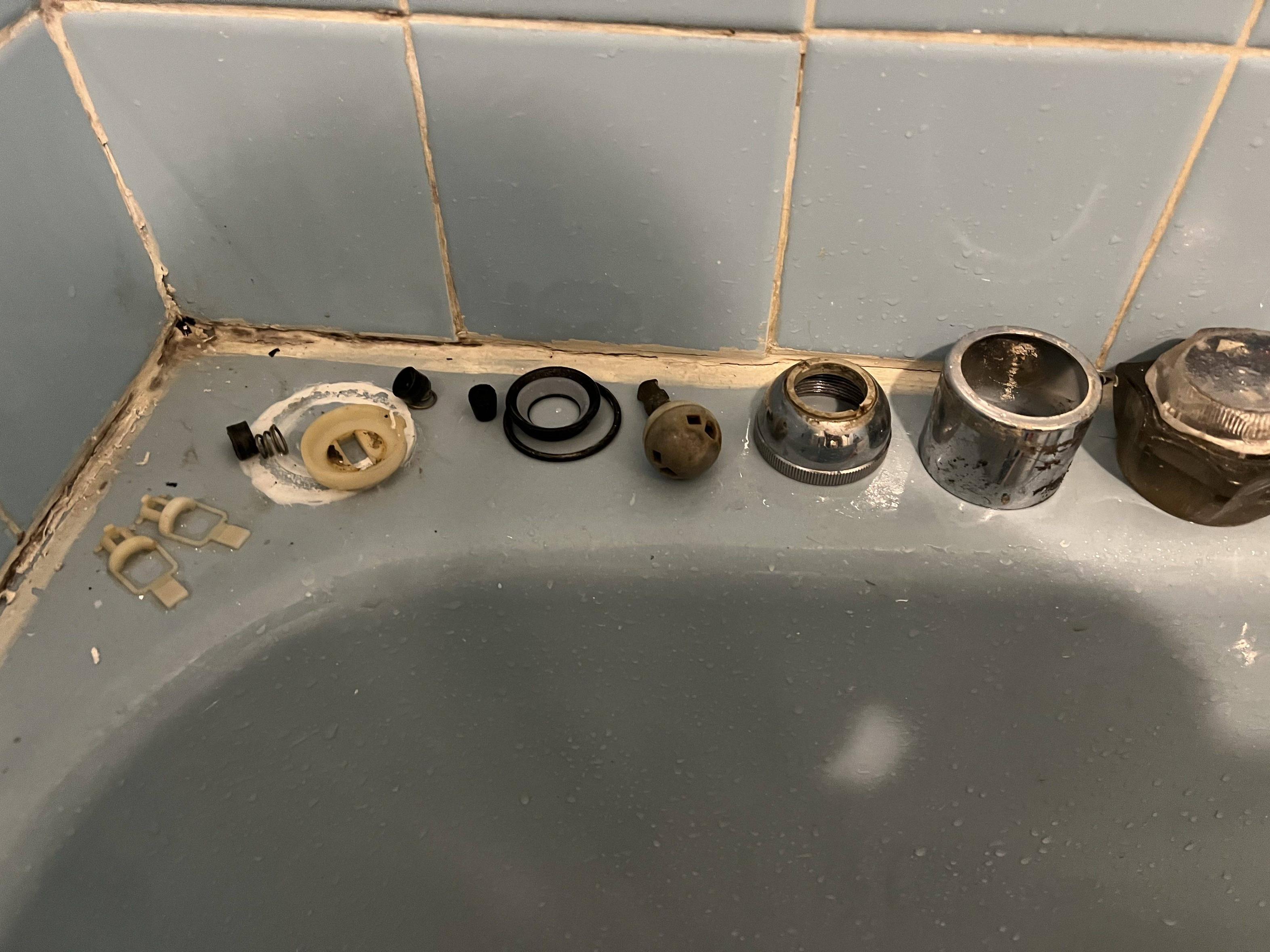plumbing What are the steps of replacing bathroom tub/shower fixtures