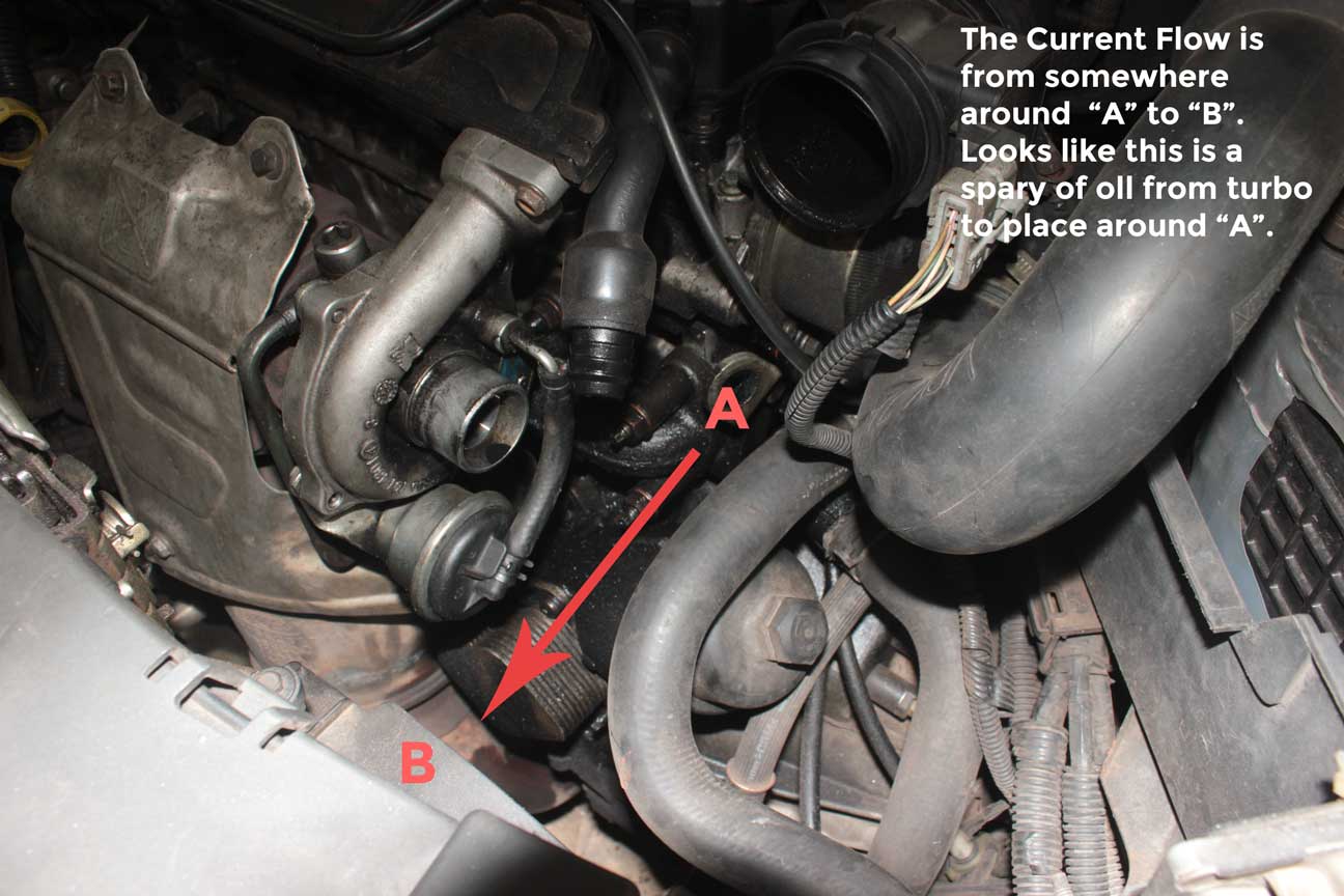Ford Fiesta 1.4 TDCi Oil Leak Motor Vehicle Maintenance & Repair