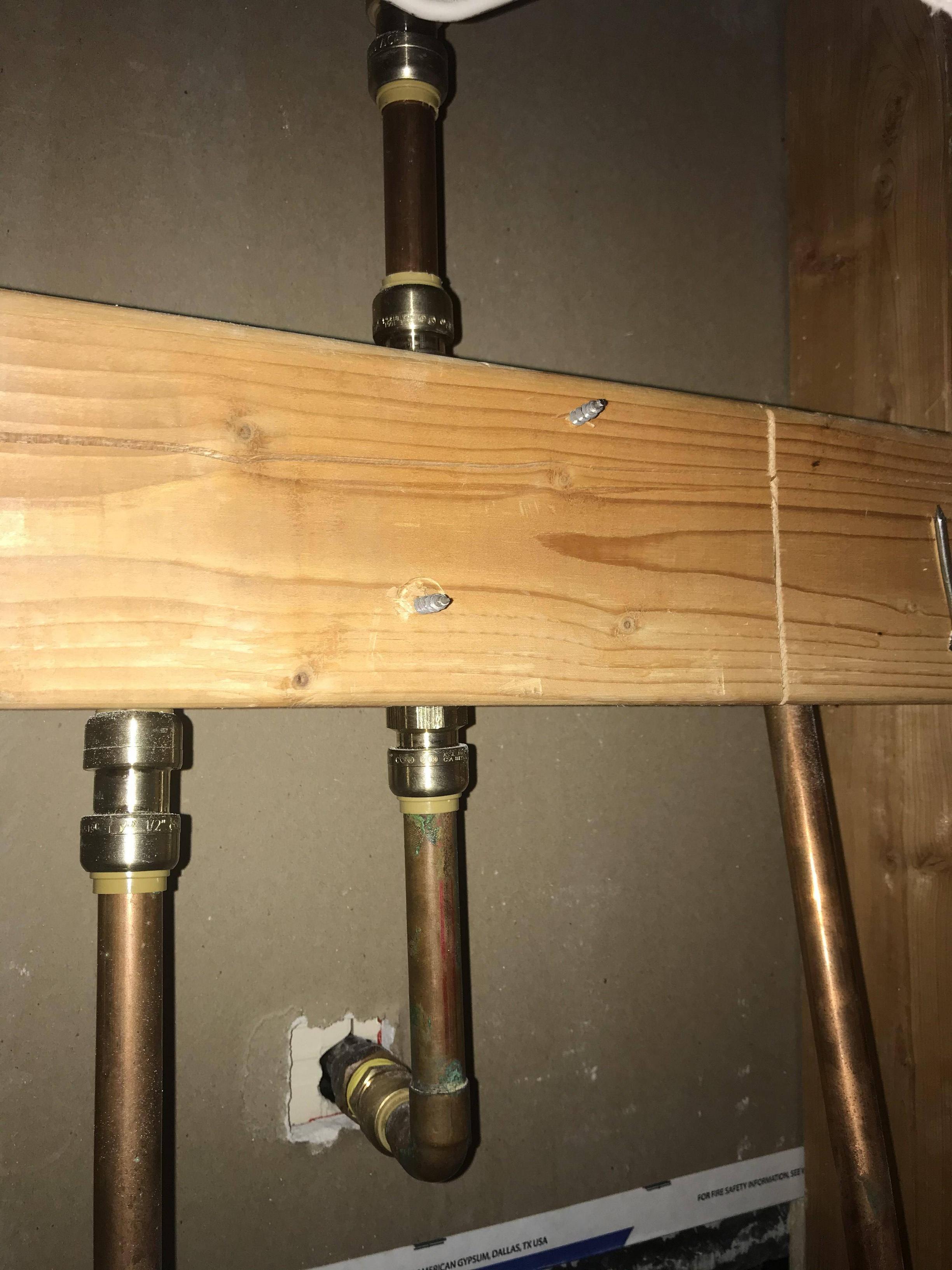 plumbing Why does my replumbed shower come on whenever the tub