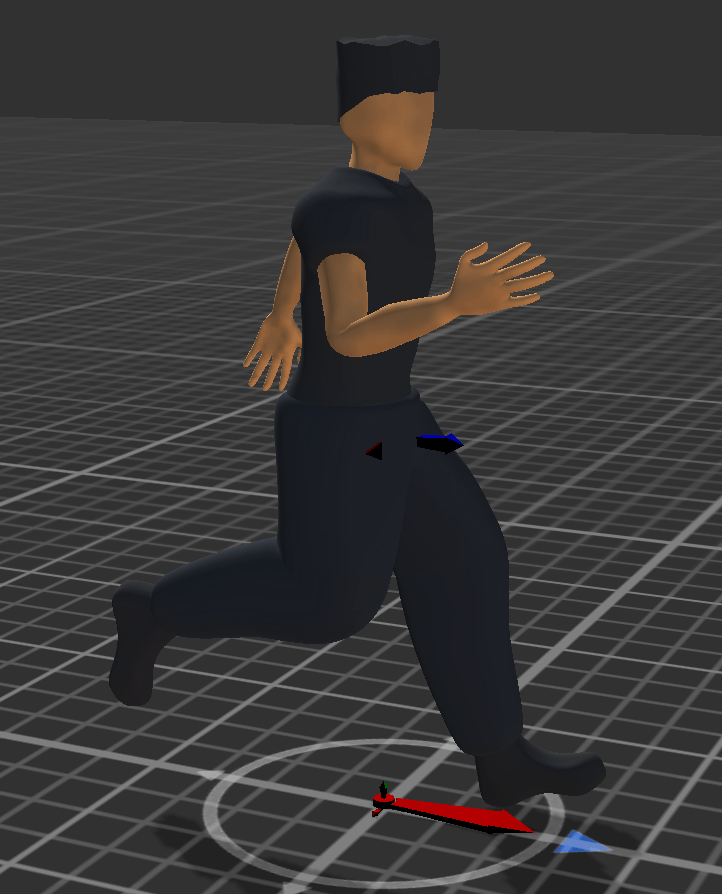Blender animation's curled fingers are splayedout when played in Unity
