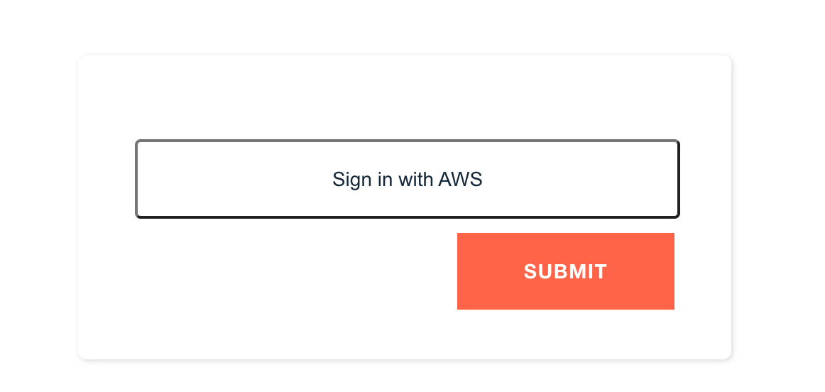 javascript How do I disable Submit button in Amplify Default Auth UI