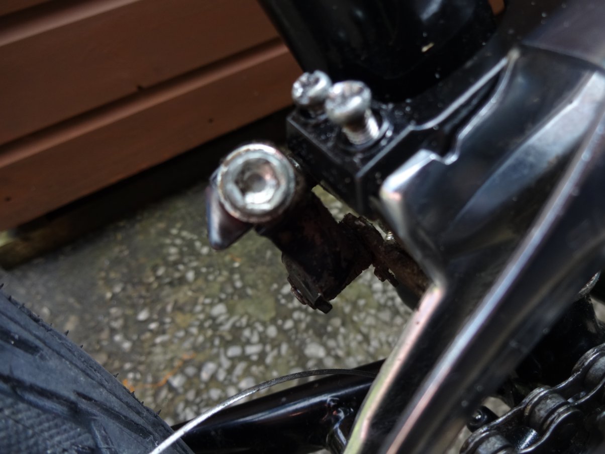 Shimano Tourney Front Derailleur Cable Question Bicycles