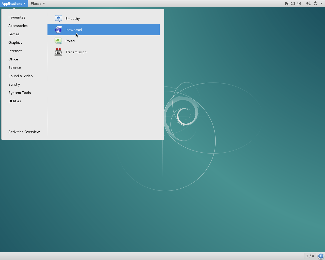 Different look and feel for gnome classic in Debian 7 and Debian 8