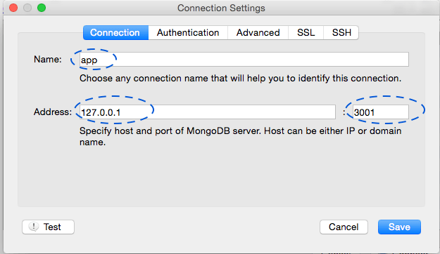 How to connect mongodb clients to local Meteor MongoDB Stack Overflow