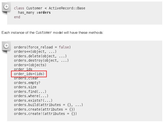 ruby on rails Update has_many association from array of ids Stack