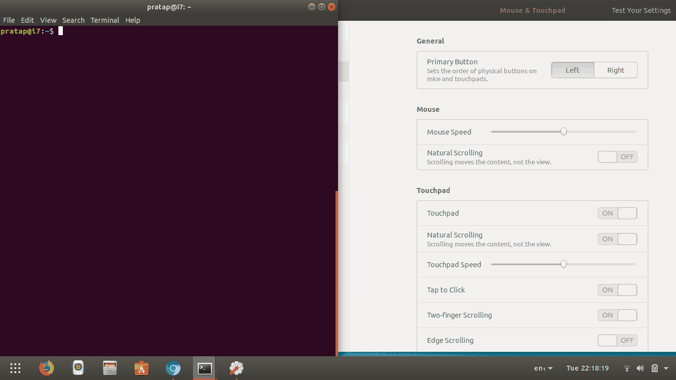 Ubuntu Is there a way to toggle touchpad on/off with a command