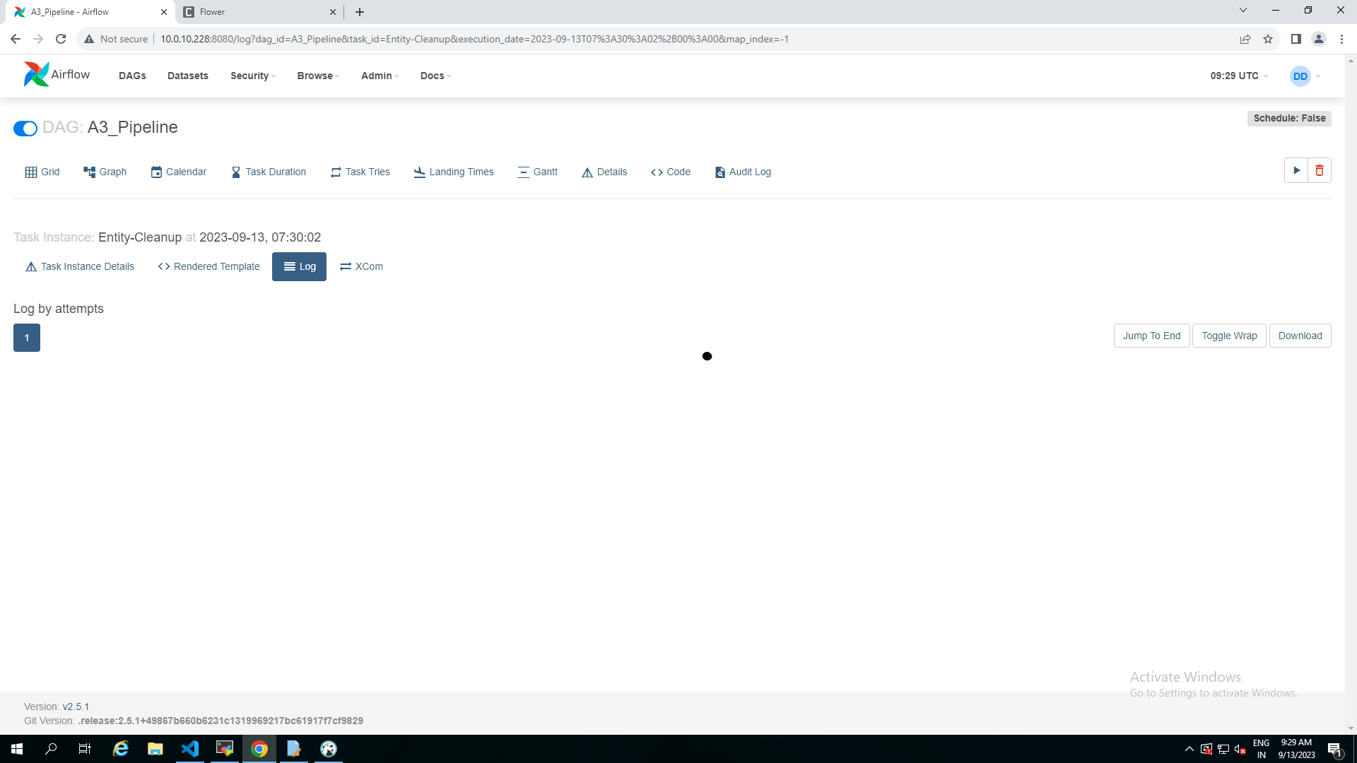 Logs saved locally and on AWS S3, but not loading in Airflow UI. (Airflow version 2.5.1) Stack