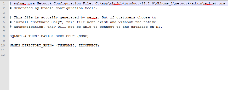 oracle ERROR ORA12537 Network session End of File Stack Overflow