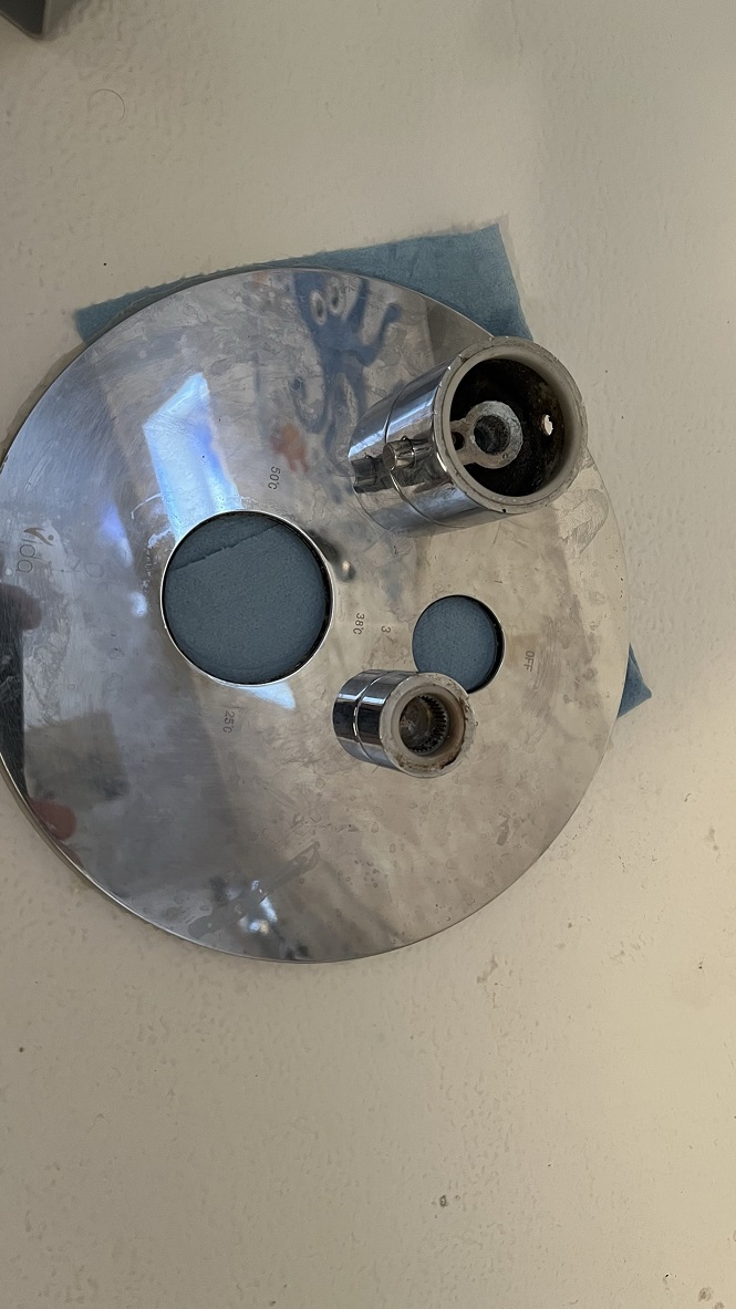 Open a Vida shower faucet valve faceplate Love & Improve Life