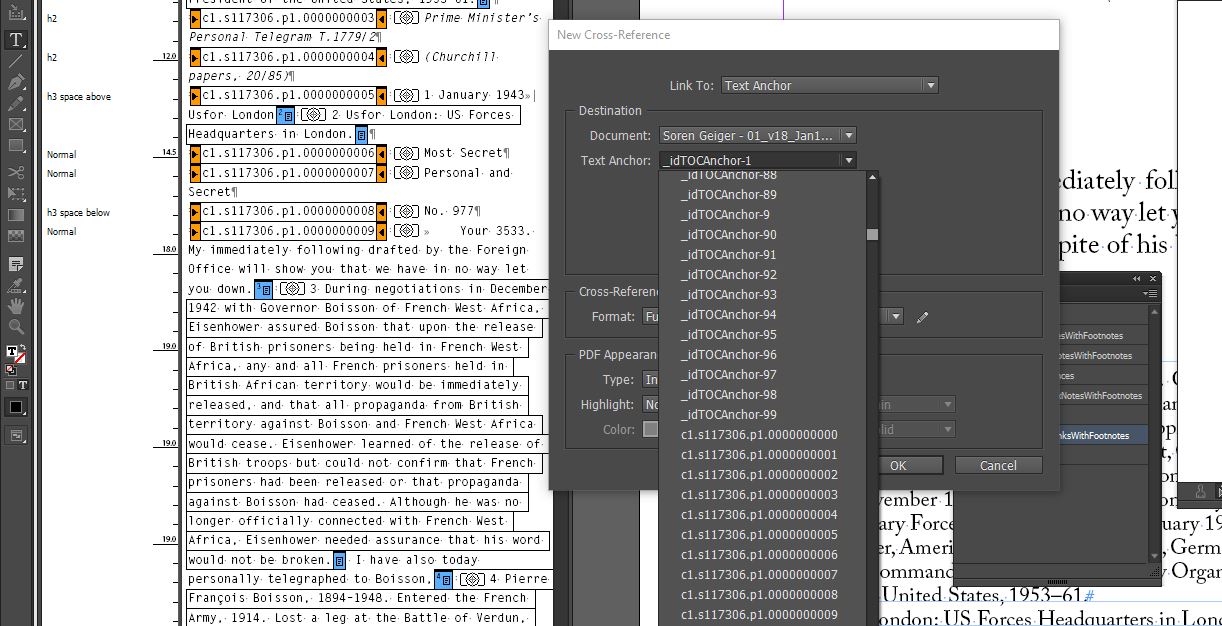 hyperlinking How do I preserve named text anchors in EPUB export from