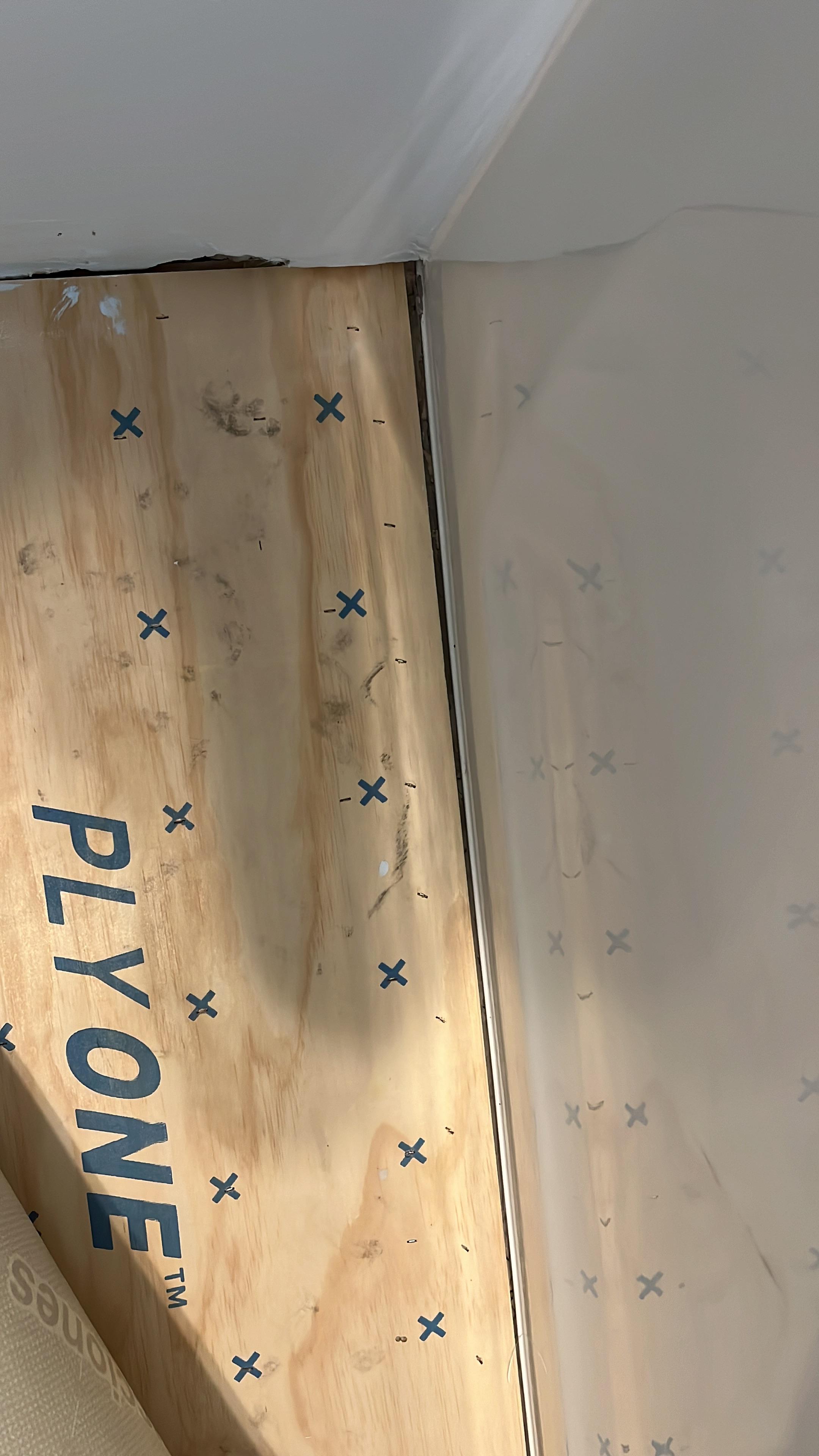 flooring Gap between bathtub and underlayment Home Improvement Stack Exchange