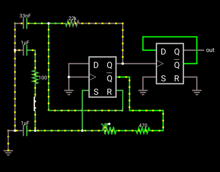 Electronic Build a nearly 50 duty cycle, adjustable oscillator using