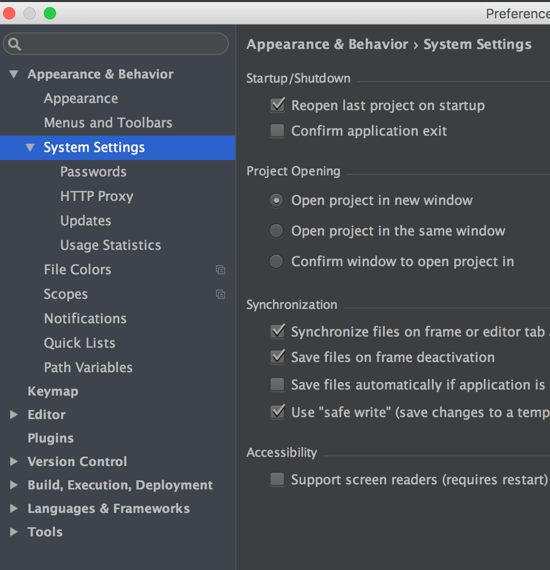 Can't find 'Android SDK' on Android studio preferences - Stack Overflow