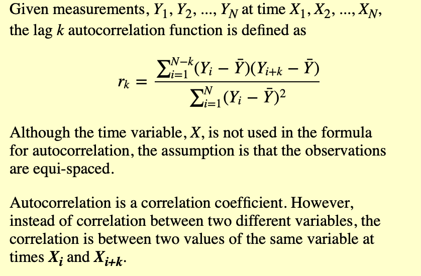 How To Calculate Autocorrelation In Python Statology