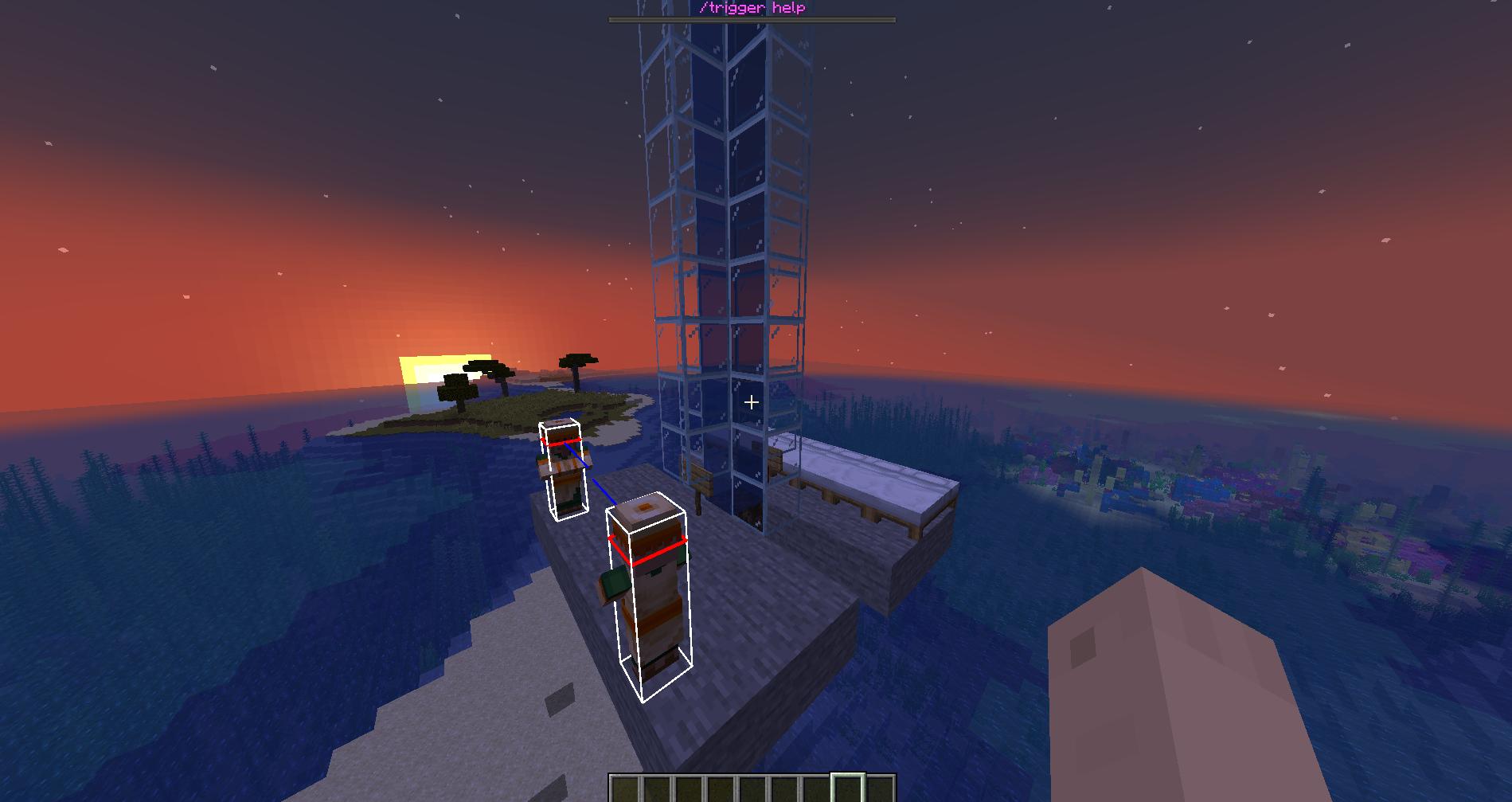 [Answered] Send baby villagers through flowing water into soul sand