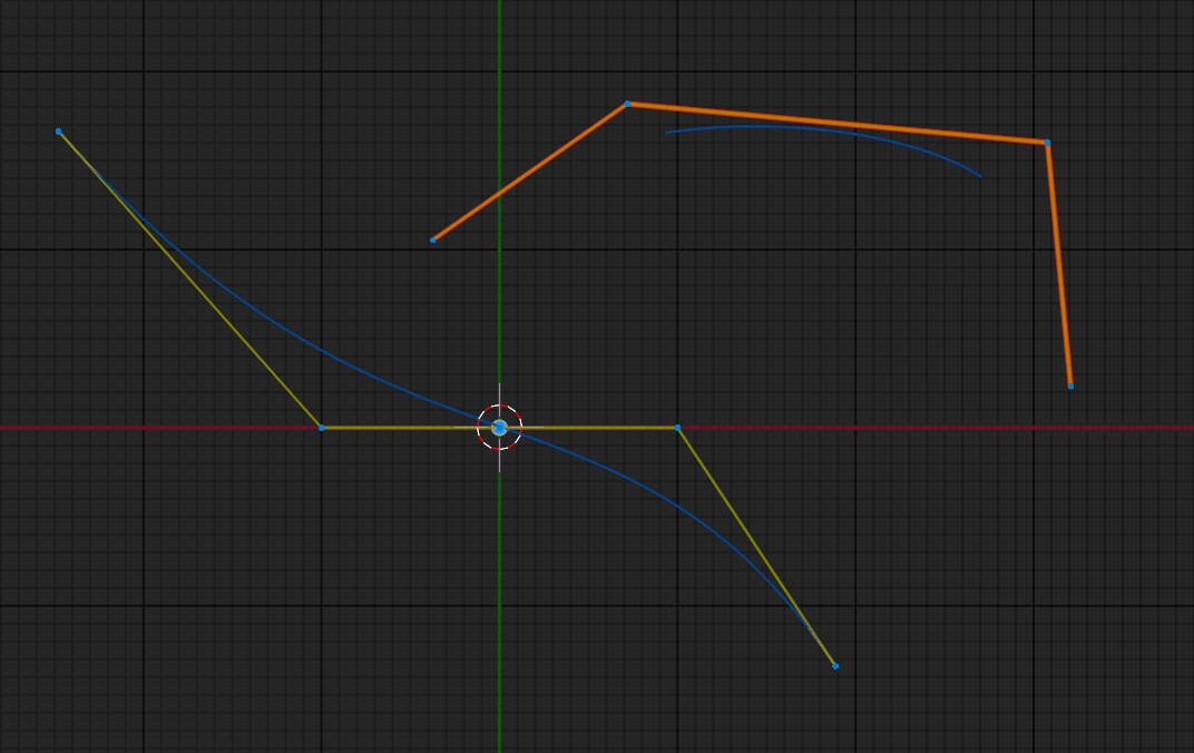 python NURBS Path not extending all the way to tips Blender Stack Exchange