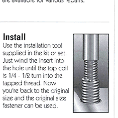 Repair - How Can I Fix A Stripped Hole In An Aluminum Piece? - Home Improvement Stack Exchange