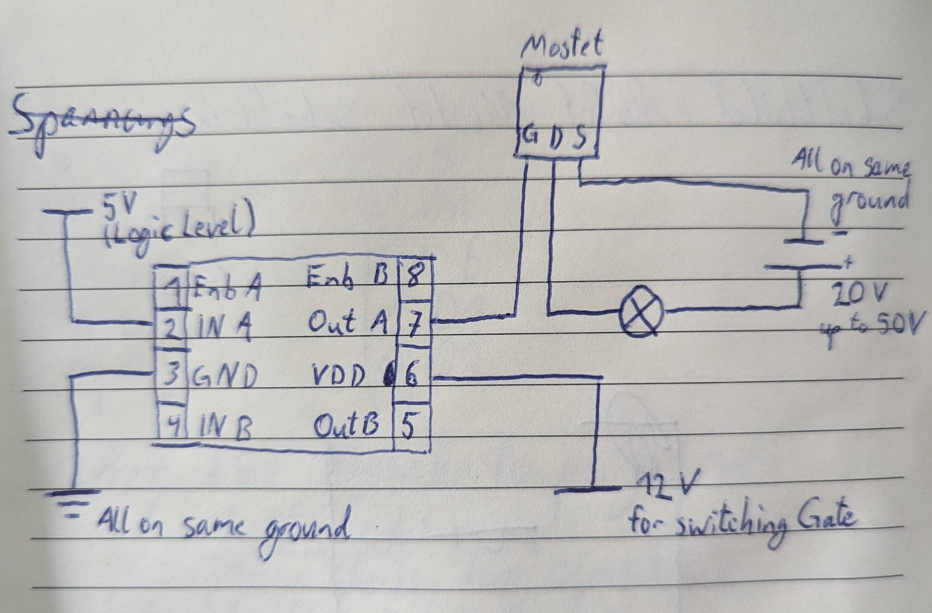 circuit design - How to choose/connect the appropriate MOSFET-driver