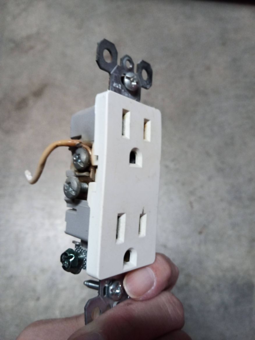 electrical What could have caused my power outlet to melt when it's