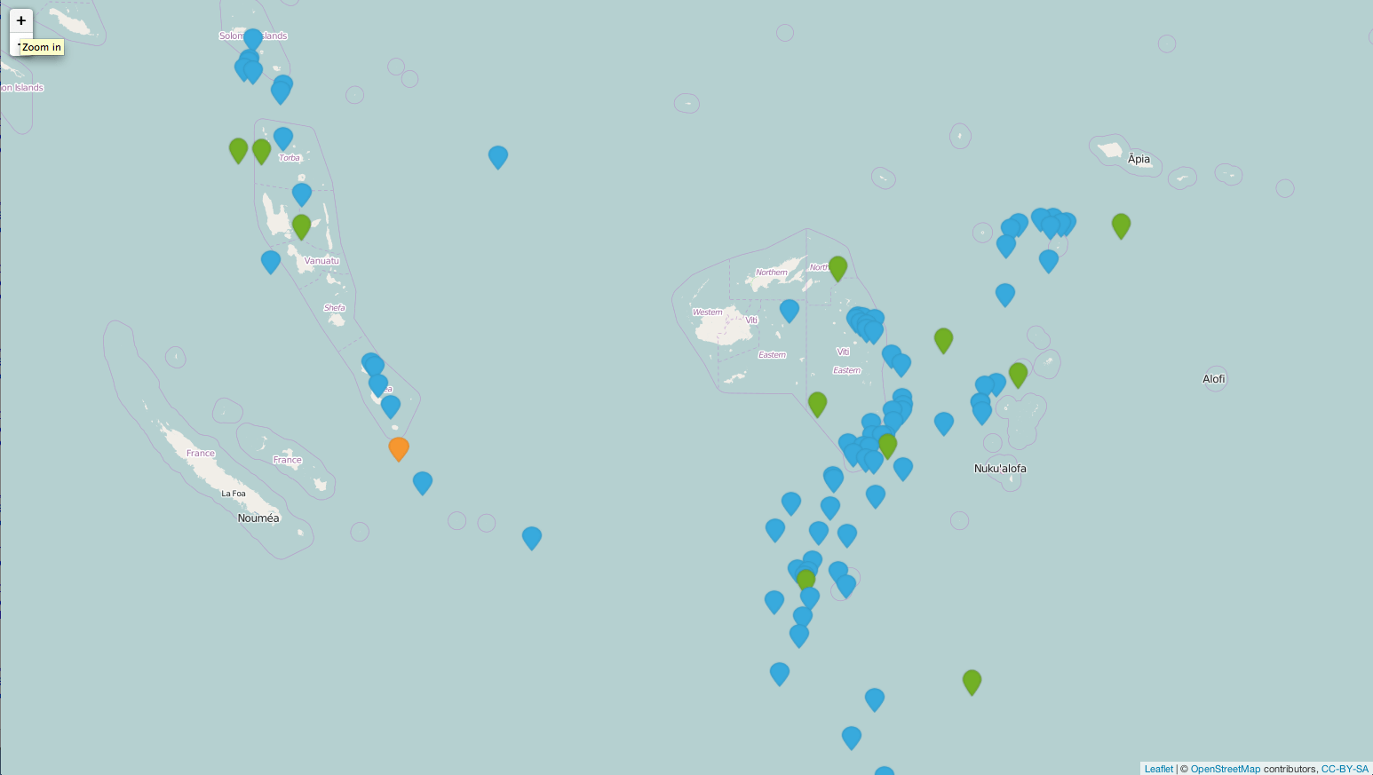 Change color of leaflet marker