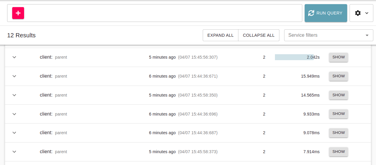 trace Java Brave Zipkin TraceId unchanged for each different http