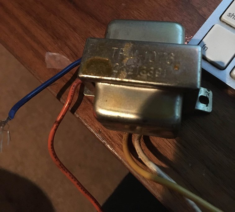 identification Need help identifying transformer wires Electrical