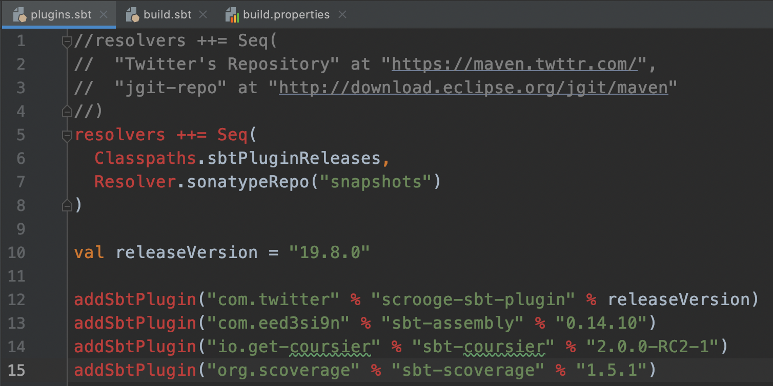 scala Intellij IDEA sbt compile is ok in the command but why build