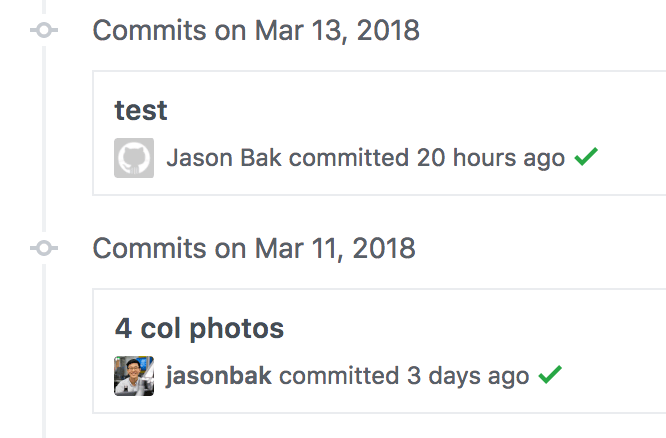 git Github commits not showing up Stack Overflow