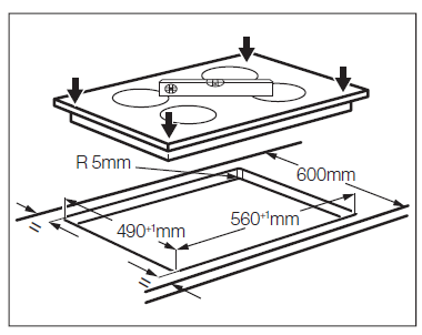 Cooktop: Cooktop Measurements