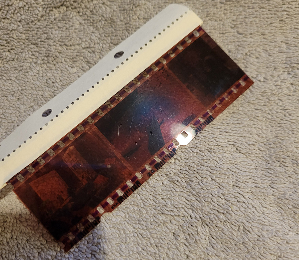 film How to remove paper sticker on negatives? Photography Stack