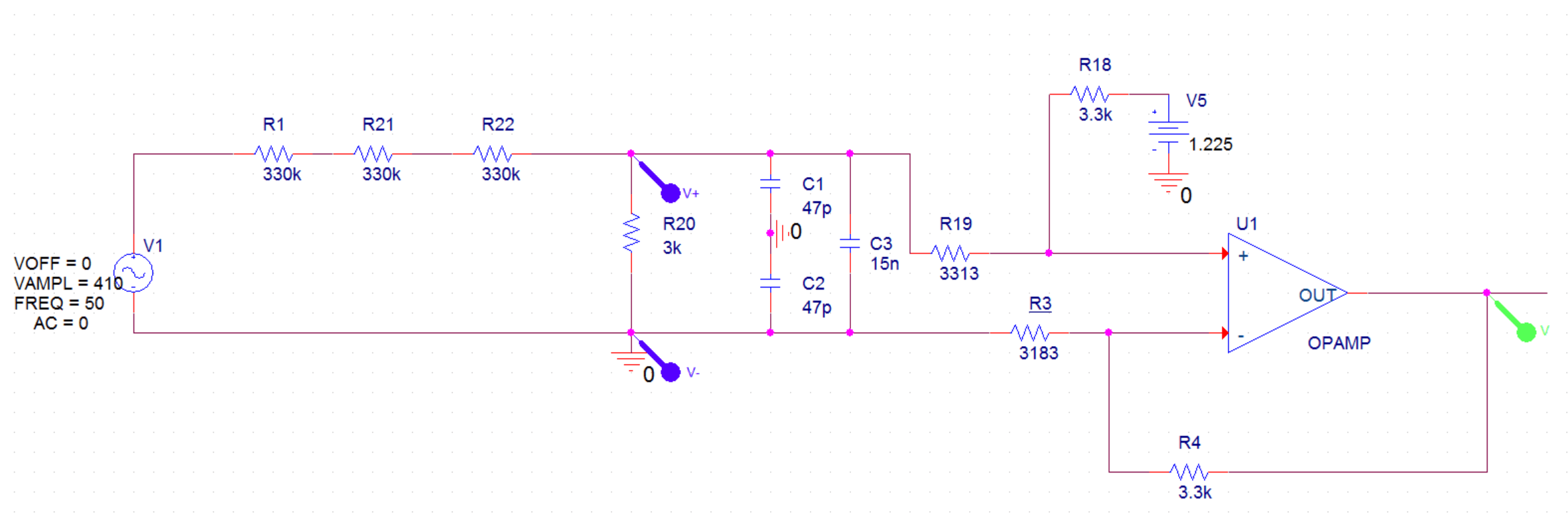 Electrical Issue with bipolar to unipolar opamp circuit Valuable