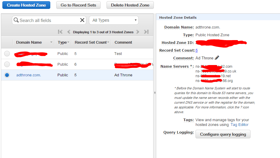 amazon web services AWS ELB Route 53 to my bluehost domain? Server