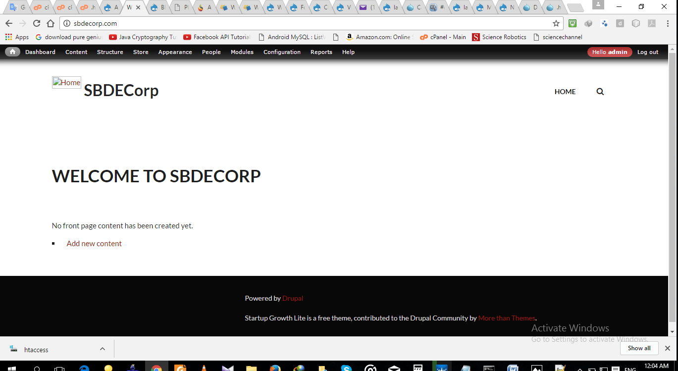 installation profiles The site can't display images Drupal Answers