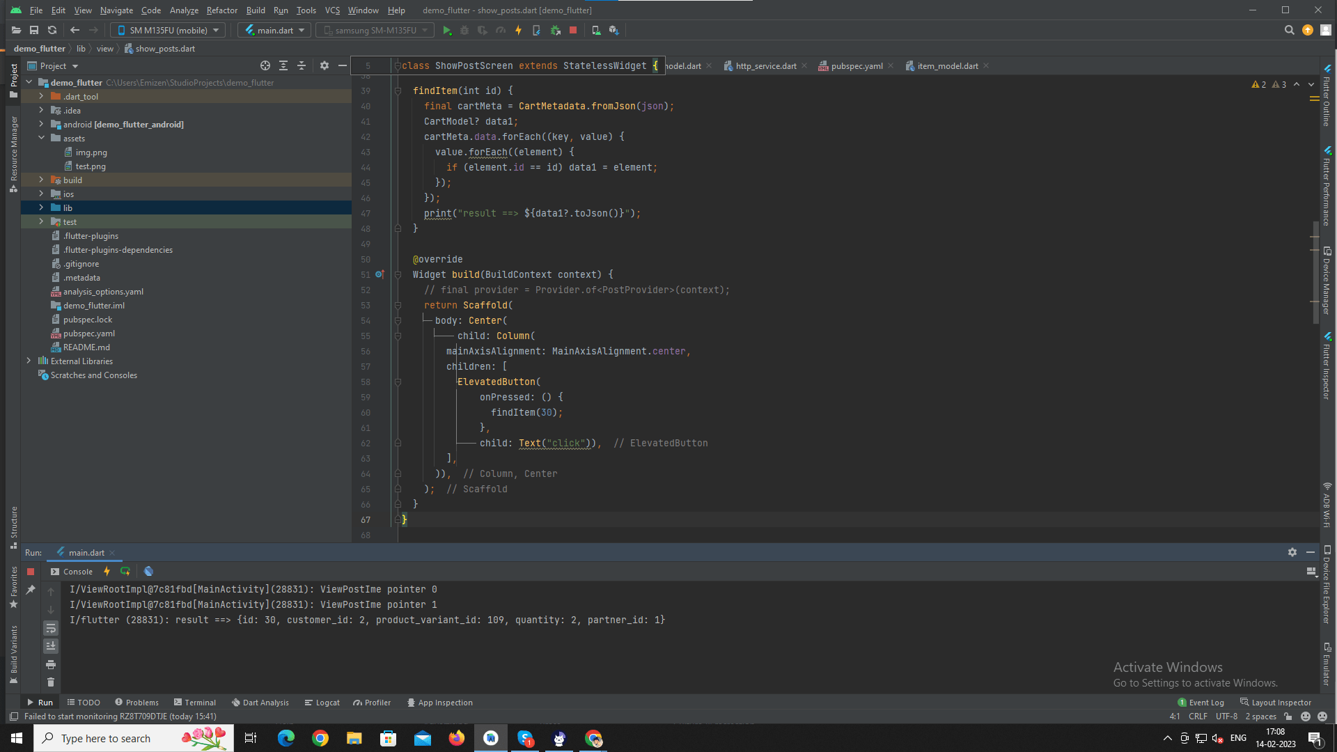 json FLUTTER How to get specific List inside List using where Stack