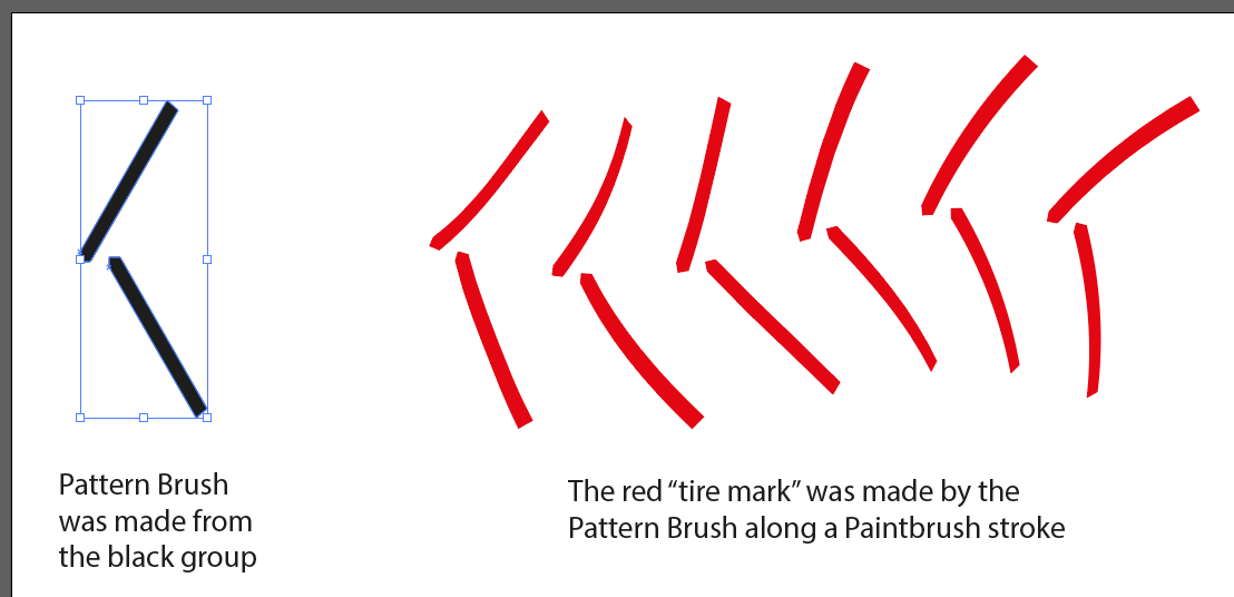Illustrator how to create a Pattern Brush that overlaps itself