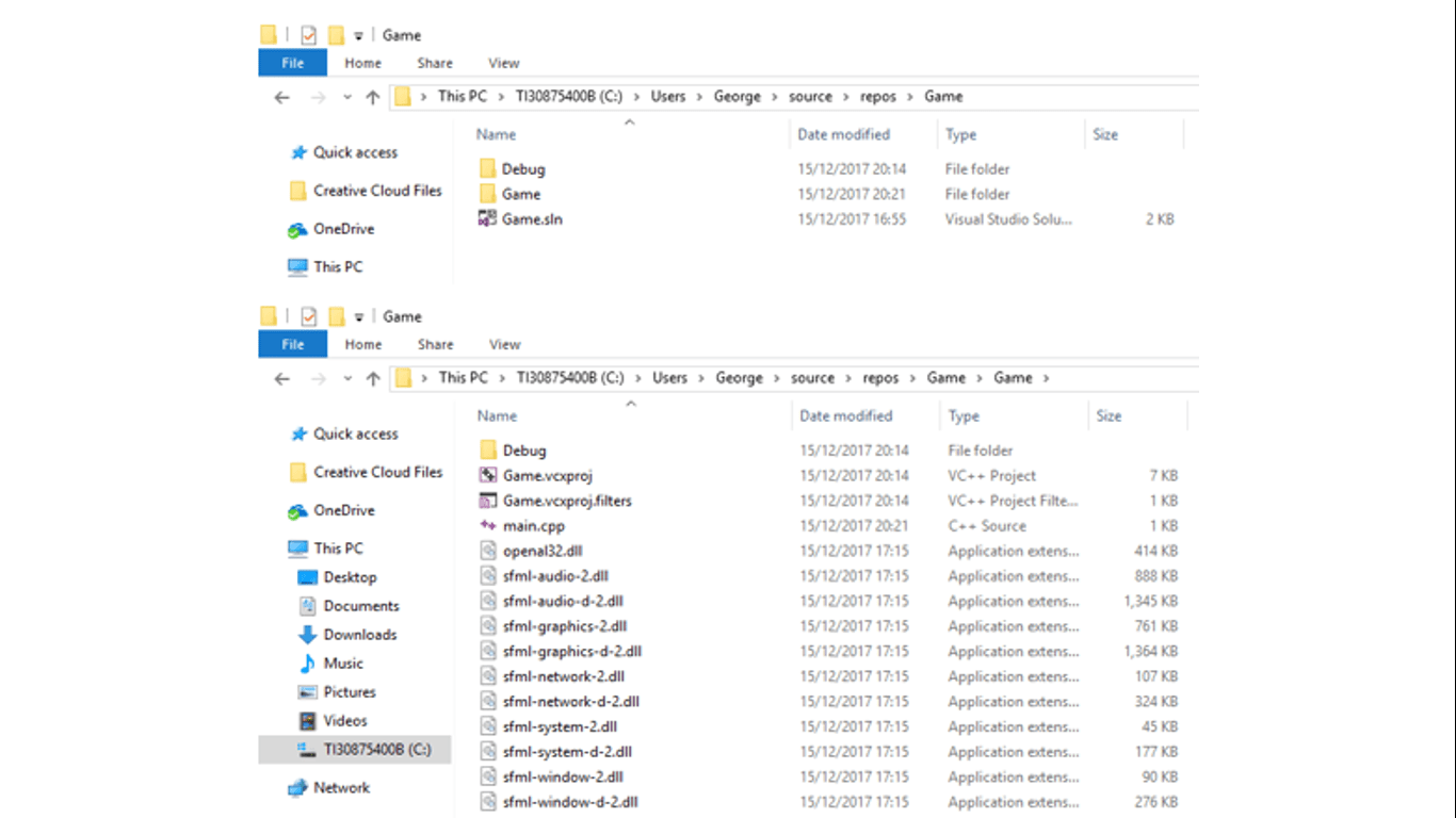 c++ Cannot open/include (file) Stack Overflow