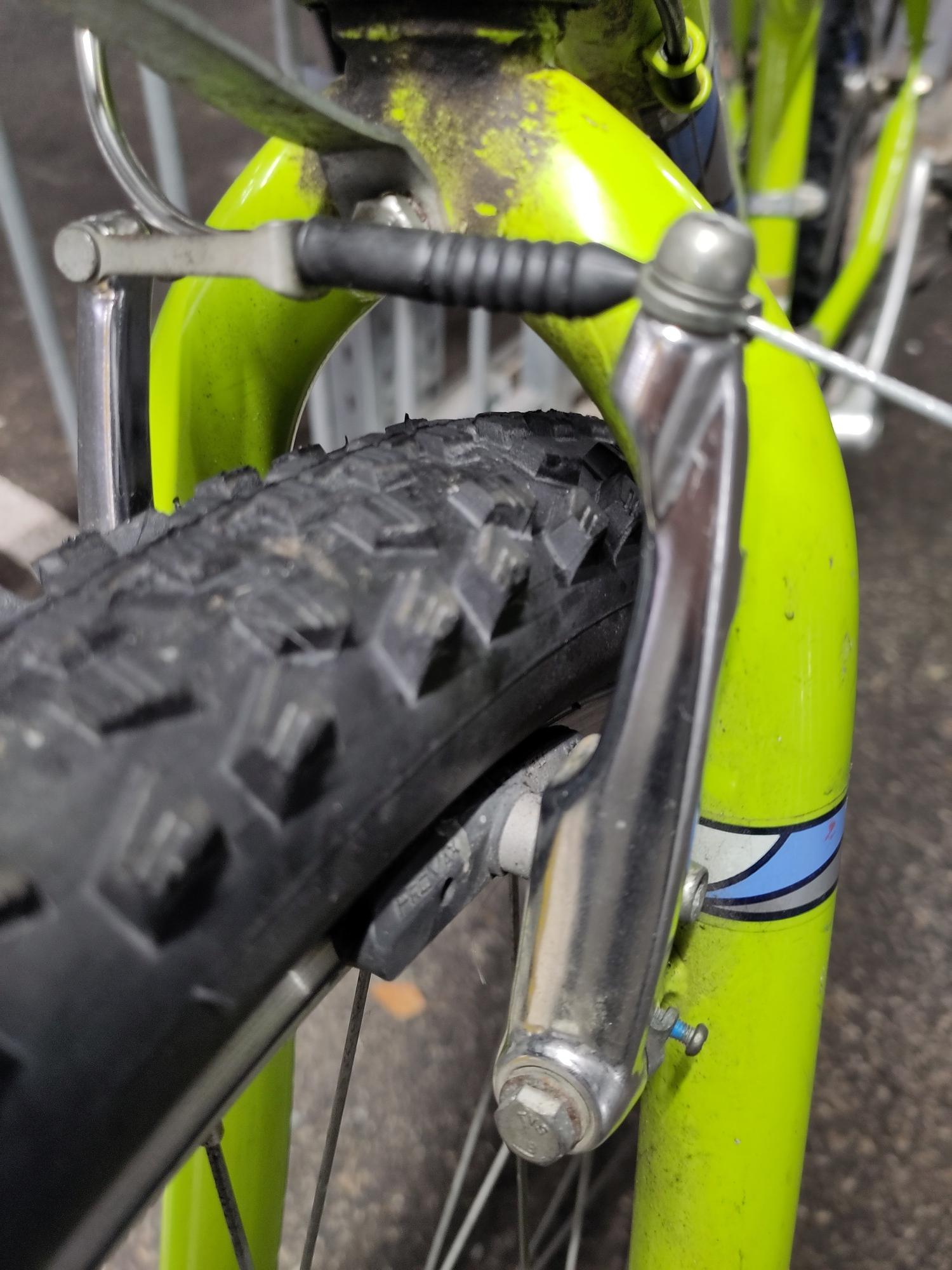 maintenance Vbrakes rubbing on wheel Bicycles Stack Exchange