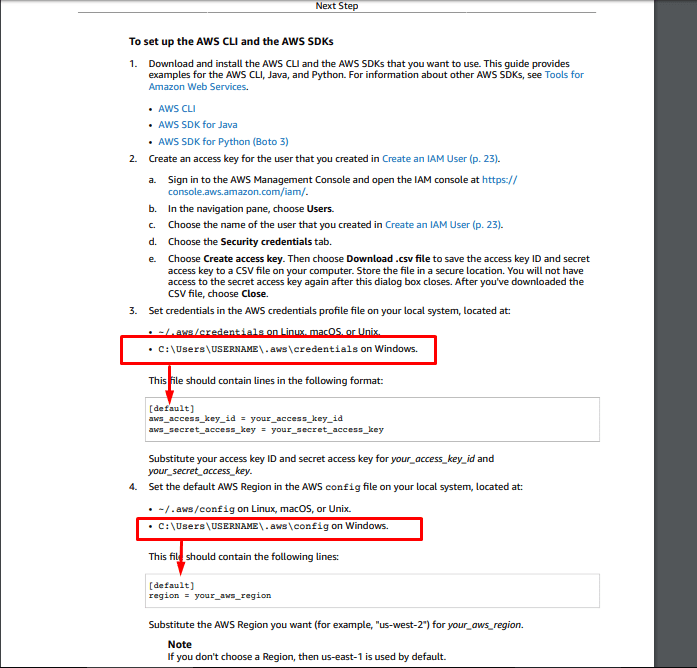 amazon web services TextRact Response status code does not indicate
