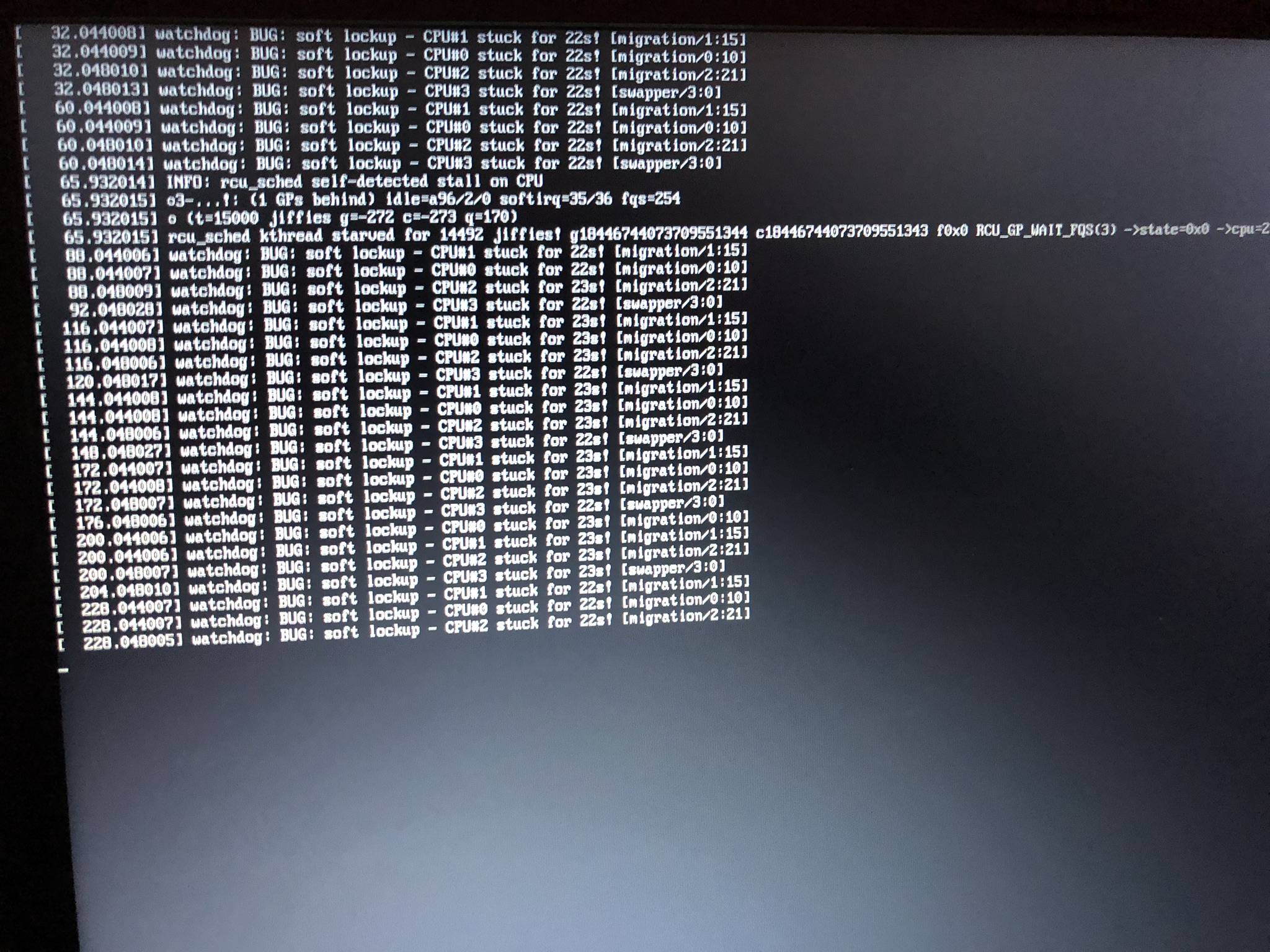 graphics card Cannot install Ubuntu on Acer Aspire 3 “watchdog BUG