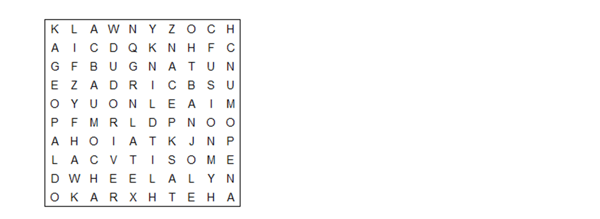 pattern The association of found words Puzzling Stack Exchange