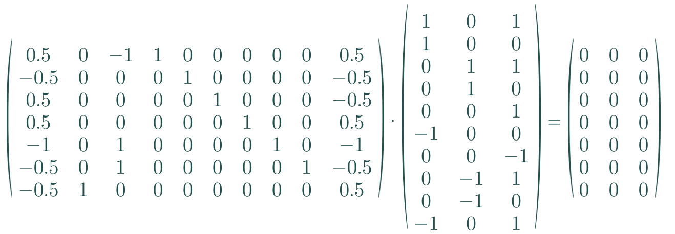 matrices Calculation null space(kernel) of matrix Mathematics Stack
