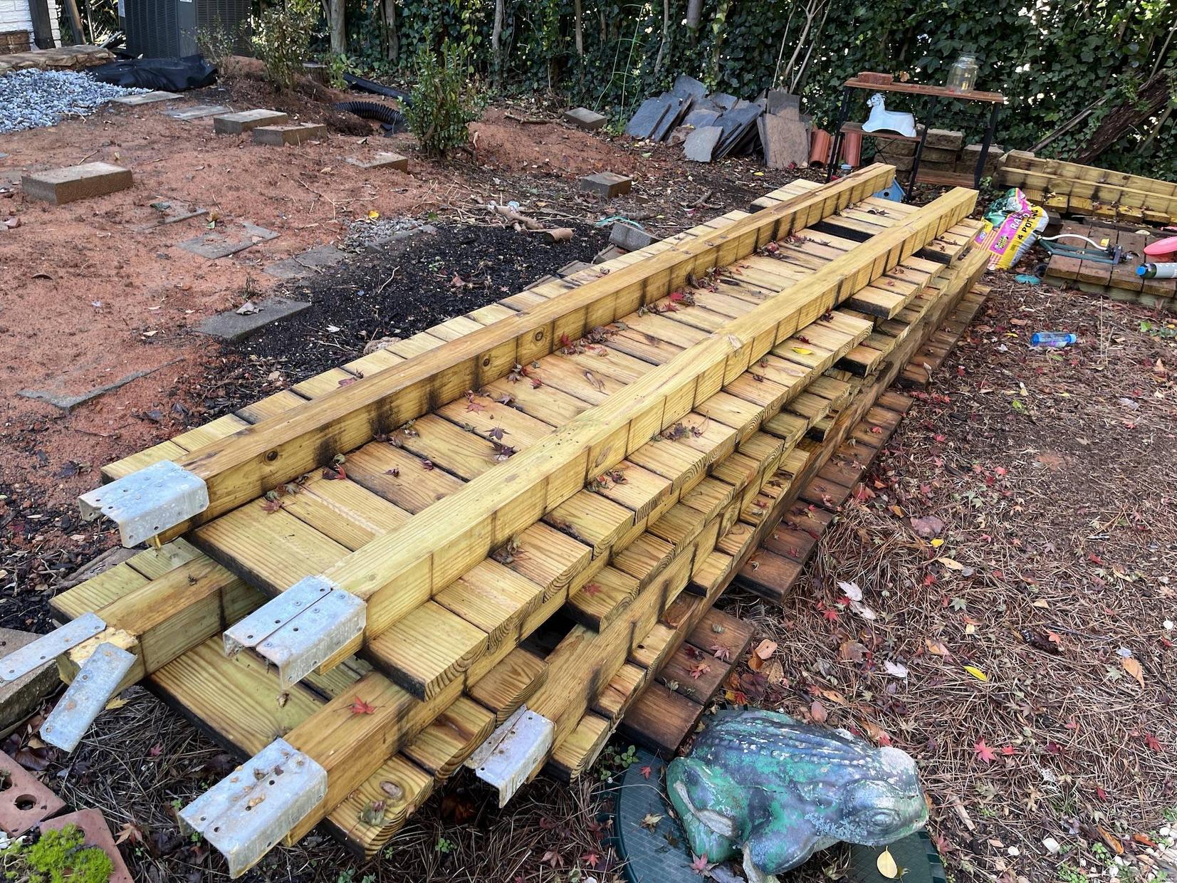 lumber Best way to salvage 4x4s from old deck Home Improvement
